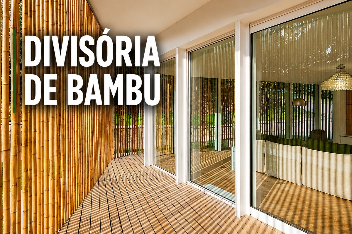 Divisória de Bambu para Ambientes | Kanela Bambu
