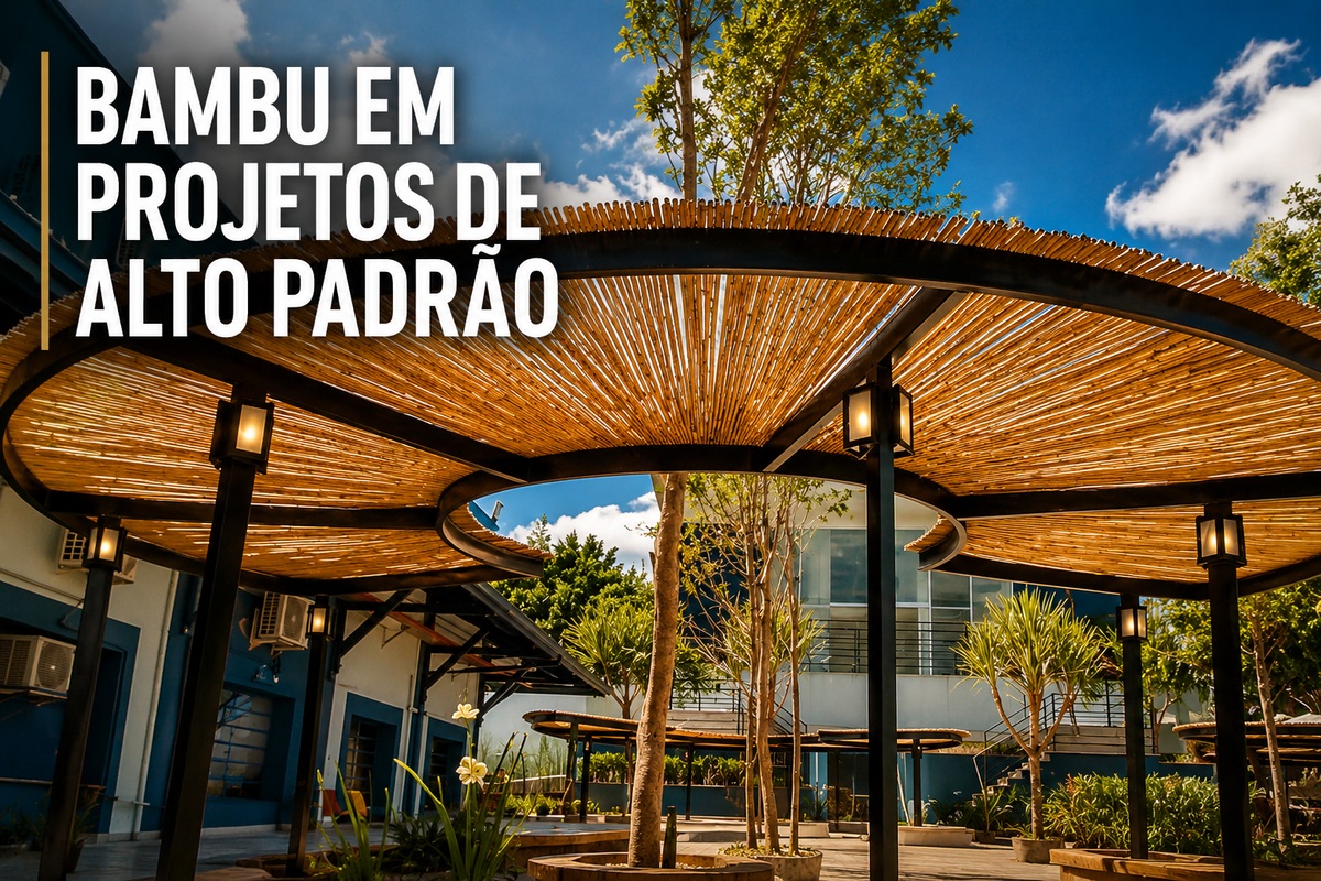Bambu em Projetos de Alto Padrão | Kanela Bambu