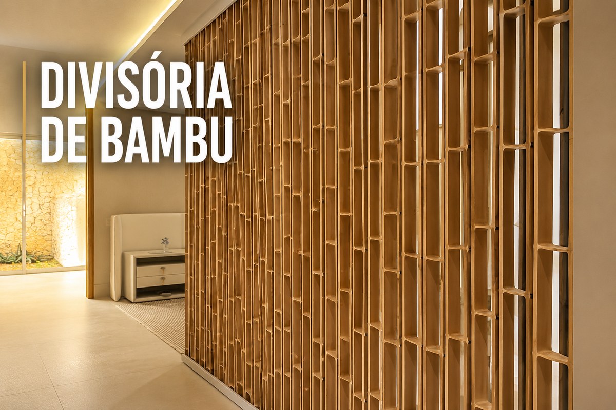 Divisória de Bambu para Ambientes | Kanela Bambu