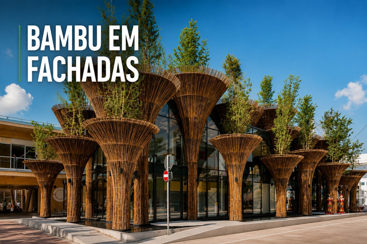 Bambu em Fachadas | Arquitetura e Design | Kanela Bambu