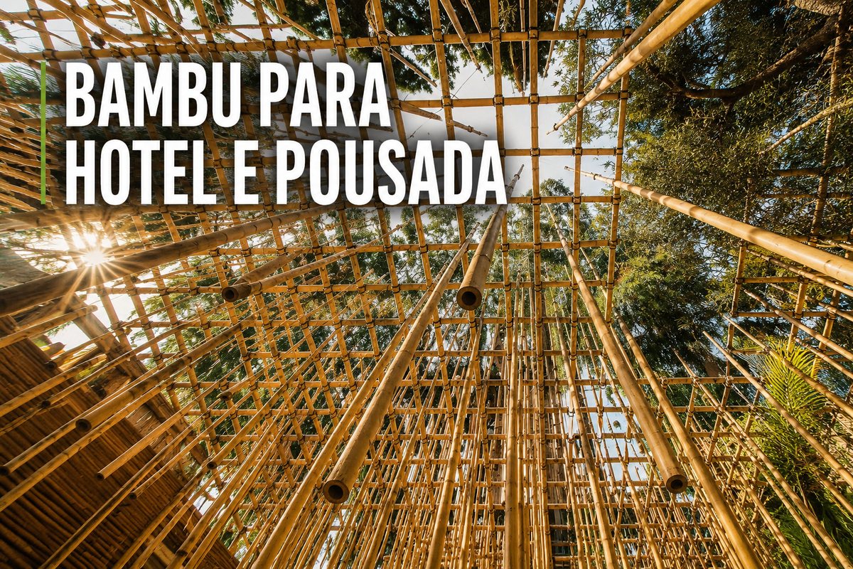 Bambu para Hotel e Pousada | Arquitetura | Kanela Bambu
