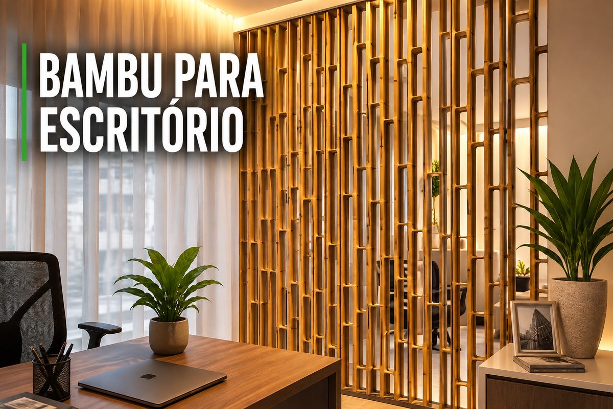 Bambu para Escritório e Ambientes Corporativos | Kanela Bambu